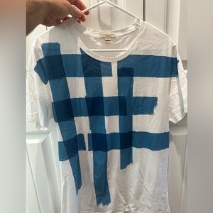 Gently Used Burberry Block pattern T shirt